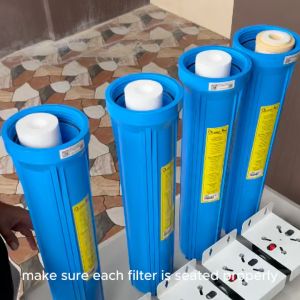 Water Filtration System Top Selling 4 Stages 20" Slim Type Complete Set No Fittings Different Variation
