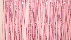Rain Silk foil curtain Party Decorations Happy Birthday Decoration 2MetersX1Meters