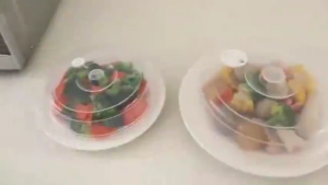 S/L Preservation Cover Food Grade PP Plastic Transparent Cover Microwave Heating Insulation Cover