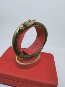 Gelang Akar Bahar Tunggal mini emas kombinasi Alpaka emasmurah dan asli