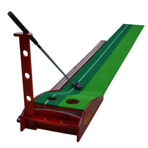 Pologolf | Beginner Golf Practice Set Real Wood Putter