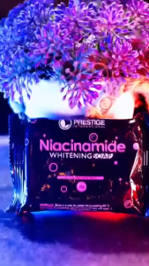 4 PCS PRESTIGE NIACINAMIDE 10x WHITENING SOAP Body Wash Cleansing Comfort Cleanser Skin Repair