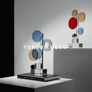 Modern Minimalist Crystal Decorative Accessories Creative Living Room Desk Top Decoration Home Decorations Geometric Shape