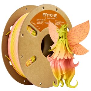 เส้นพลาสติก PLA ERYONE 1 กก. สีไล่ระดับด้าน คุณภาพพรีเมียม สำหรับงานพิมพ์ 3 มิติ มีหลายสีให้เลือก เส้นพลาสติก PLA ด้าน 1 กก. 1 กก./ม้วน