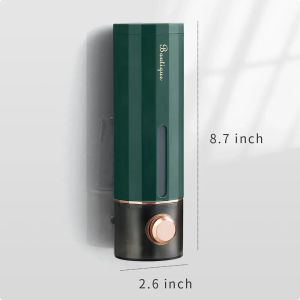 Non-Perforating Wall Mount Press Dispenser Soap Dispenser Hand Sanitizer Shower Gel Shampoo Box Wall Hanger for Home Hotel