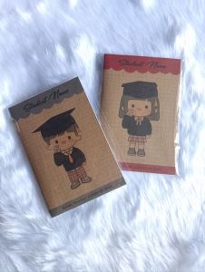 Kraft Notebook 4in x 6in Graduation Designs Customizable