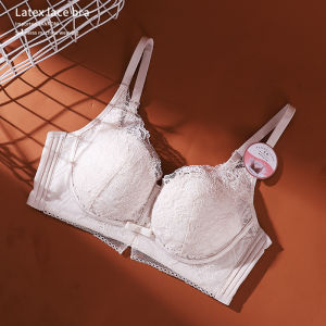 Aiyou Cơ Thể Cao Su Thiên Nhiên Áo Ngực Ren Hình Chữ V Tập Hợp Ngực Cúp Lót Với Cố Định Đôi Dây Đeo Vai Dành Cho Phụ Nữ Trung Niên