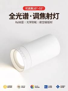 TONGZHIGUANG | Adjustable Spotlight Dimmable Small Angle LED Light RA98