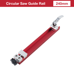 Quick-fix Cutting Machine Base Guide Rail Adjustable Circular Saw Guide Rail  2-Way Precision Positioning Clamp for Woodworking