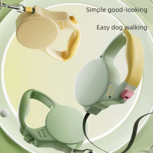 Handheld Pet Leash for Small and Medium-Sized Dogs Automatic Retractable Walking Leash for Outdoor Use