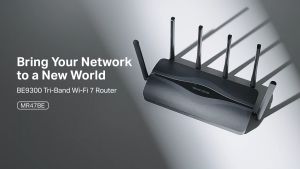 Mercusys MR47BE BE9300 WiFi 7 Wireless Tri Band EasyMesh Gigabit Router