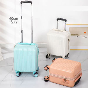 New 16 Inch Carrier Ladys Carry-on Small PC Cabin Travel Suitcase With Silent Wheels Password Lock Trolley Rolling Luggage Bag For Men Free Shipping