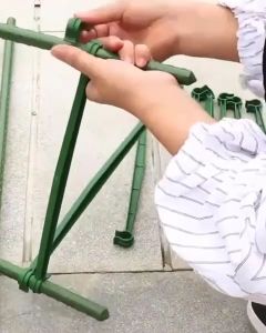 Khớp nối ngang cho ống thép bọc nhựa làm giàn leo
