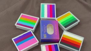 Sơn Vẽ Mặt Và Body Rainbow Split Cake 8g Không Độc Hại Màu Sắc Tươi Sáng Độ Bão Hòa Cao Dùng Cho Lễ Hội Trang Điểm Hình Bướm Trang Trí Cơ Thể