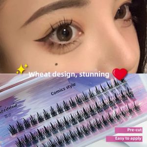 Faiccia | Natural Realistic Single Cluster False Eyelashes for Bridal Application