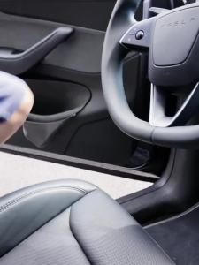 BJBT Center Console Silicone Storage Holder For Tesla Model 3/Y/YL Juniper Interior Water Cup Holder Stopper Protect Accessories