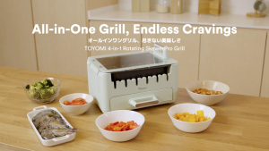 [NEW] TOYOMI 4-in-1 Rotating SkewerPro Grill BBQS 3000 HotPot/Grill/Bake/Roast
