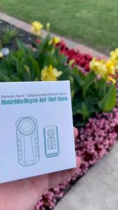 COD ELECPOW Alarm Sepeda Remote Control Anti Maling Anti Air / SepedA Listrik Roda / Motor / Alarm SepEda Gunung Pakai Remot Waterproof High Sensitivity