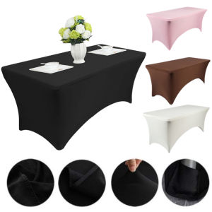 6FT Beauty Salon Massage Elastic Bed Cover & High Stretch Wedding Hotel Birthday Table Cover Deco