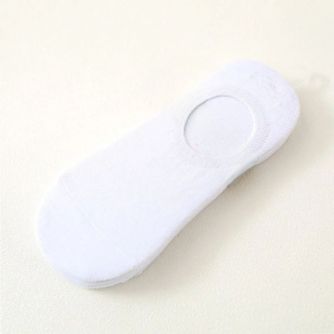 5Pair / Lot Fashion Happy Men Boat Soc Silicone Invisible Cotton Socks Male Ankle Sock Slippers Meia