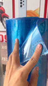 ( Khổ cao 1m hoặc 1.2m x dài 1m và dày 4zem )Tôn nhựa phẳng lấy ánh sáng che nắng chắn mưa