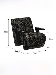 Retro Designer Wooden Sofa Chair Leisure Hotel Balcony Single Person Couch Mid-century Style High Elastic Foam Sponge Filling