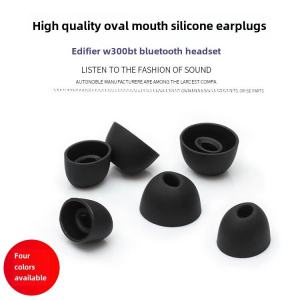 Universal In-Ear Earphone Capsule Silicone Protective Covers Anti-Loss Non-Slip Elliptical Case for Huawei Xiaomi Lenovo X3 Cool Dog X6