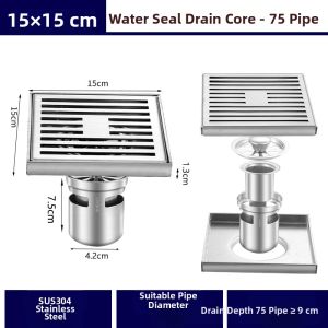 High Capacity Floor Drain 20CM