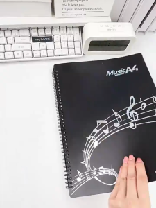🔥SG STOCK🔥Multifunctional Music Score Holder Modified Non-Reflective A4 Size Sheet Document File Organizer Folder