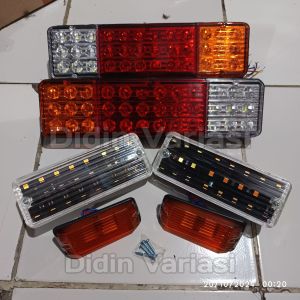 PAKET SEIN BEMPER SEIN SAMPING STOPLAMP BELAKANG LED JIMNY KATANA