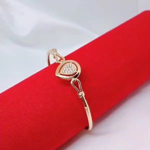 Gelang Tangan Bangle Wanita Aksesoris Fashion Awet Tahan Lama Anti Karat Cocok Untuk Harian G4-6C