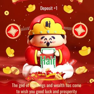 God Of Wealth Lucky Car Pendant Small Gift Creative Car Ornaments Car Interior Decoration Get Rich Fortune