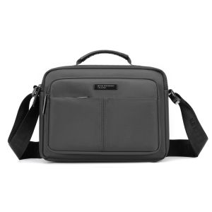 2024 New Mens Lightweight Oxford Cloth Business Casual Crossbody Small Square Bag Commuting Single Shoulder Bag
