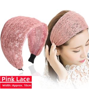 South Korea Cover Gray Hair Headband Female Easiest for Match Outdoor Non-Slip Wide Brim Hair Hoop Super Wide Headband Internet Celebrity Headband Headwear