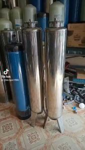 Vỏ Cột Lọc Nước Inox - Cột Lọc Inox- Dùng Van Mặt Bích- Đơn Giá / 1 Cột