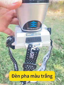 🥇Hàng mới🥇đèn pin đội đầuĐèn Đầu Giải Phóng TayĐèn Đầu Dễ Sạc USB0-90° Thoải Mái Chiếu Đến Mọi Góc Không Thừađèn đội đầu siêu sángđèn pin đeo đầuđèn pin đội đầu mini