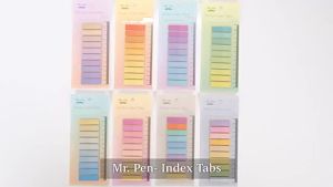 Borrence | Giấy Ghi Chú Trong Suốt Dính Tự Dính 200/1600/2000 Tờ Dùng Cho Sách Ghi Chú Đánh Dấu Làm Bookmark