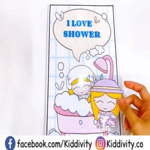(DIY PACK) BUSY BOOK QUIET BOOK LOVE SHOWER DOLL PAPER BOOK DIY BUSY BOOK KID ACTIVITY BOOK 安静书 纸娃娃安静书