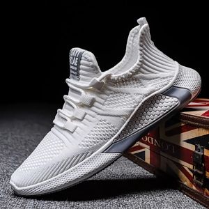 Nomad Space Sepatu Sneakers Running Hitam Putih S17 Outdoor