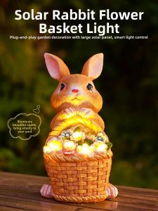 BOOMING LIGHTING | Solar Animal Rabbit Light Outdoor
