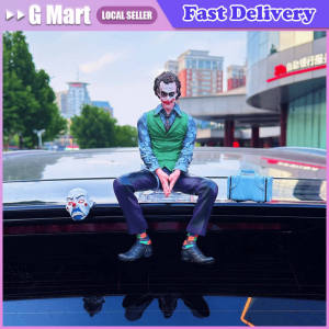 Detective Comics Joker Car Rear Accessories Action Figure Mafex Suicide Squad Joker Harleen Quinzel Supervillain Model Toys Gift