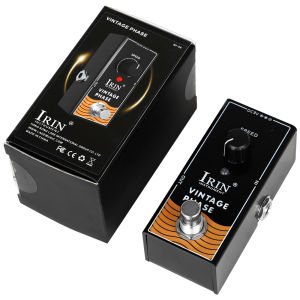 IRIN | IRIN RF-06 Vintage Phase Effect Pedal Mini True Bypass for Electric Guitar Single Effect Accessory