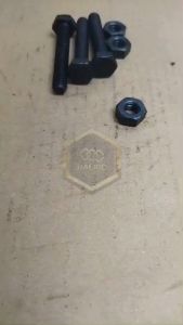 BAUT MUR BAJA HTB GRADE 8.8 M10X60 FULL DRAT PANJANG 6CM 6 CM BAUD KUNCI 17 HITAM M10 X 60 10X60 10 X 60 DIAMETER DRAT 10MM PITCH DRAT 1.5 skrup