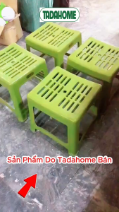 Ghế Đẩu Nhựa Ngồi Quán Nướng Trà Sữa Trà Chanh Vỉa hè Việt Nhật 2066  - TADAHOME