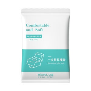 Disposable Thickened Toilet Seat Cover Medical Grade Independent Packaging Travel Hotel Special Use Full Coverage Toilet Mat