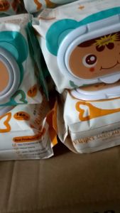 Khăn Ướt Không Mùi Baby Wipes 325g Khổ Giấy Lớn 15x20cm