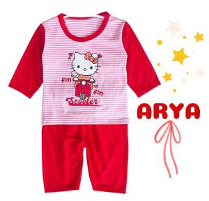 ชุดนอน (รหัสKYY05) แขนยาวขายาว ชุดนอนเด็กเล็ก 4เดือน-12เดือน น้ำหนัก5-10กิโล เสื้อ+กางเกง เซต2ชิ้น ถ่ายจากงานจริง