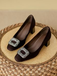 MIFEI | Summer Mid Heel Pumps Women Large Size Shoes