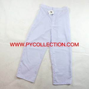 BC016M- SELUAR MELAYU KOSHIBO LICIN SELUAR SAHAJA ( PUTIH NILA ) MENENGAH - BAJU SEKOLAH JENAMA BLACK CAT