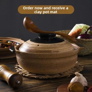 SMITH CHU | Home & Commercial Heat Resistant Non-Crack Clay Rice Cooker